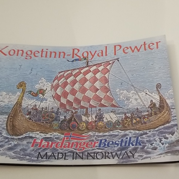 Konge Tinn Royal Pewter made in Norway - Picture 4 of 4